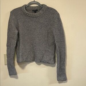 James Perse Charcoal Knit Women's Sweater